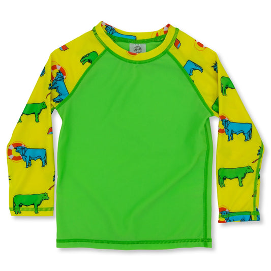 NEON Cattle Rash Guard Shirt (infant-youth)