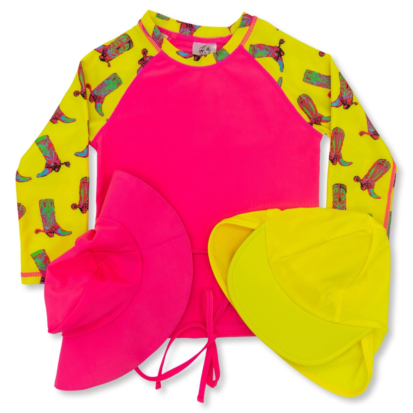 NEON Boots Rash Guard Shirt (infant-youth)