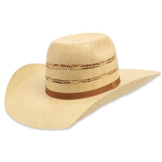 Golden Straw Youth Hat with Band