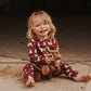Winter Wonderland Christmas Folding Feet Jammies