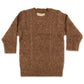 Cable Knit Sweater Dress in Rust (toddler-adult)