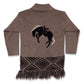 Bronc Cardigan with Fringe (infant-adult)