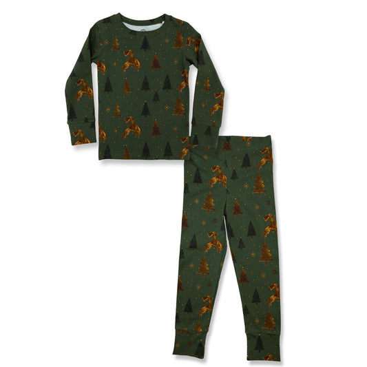 Santa Claus is Coming to the Ranch Christmas Set (Toddler-Adult)