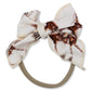 Vintage Beige Cowboy Christmas Nylon Band Headband