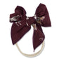 Traditional Red Cowboy Christmas Nylon Band Headband