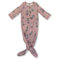 Dusty Rose Boots Sleep Gown