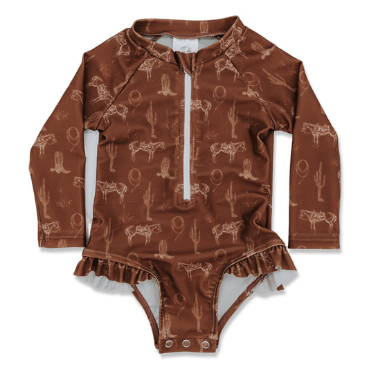 Desert Dreams Infant Long Sleeve Swimsuit