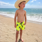 NEON Yellow Bronc Swim Trunks (Infant-Adult)
