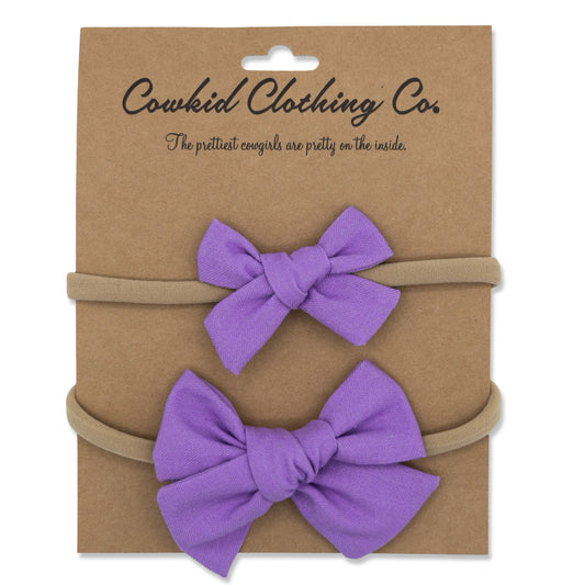 Jasmine Linen 2-Piece Headband Set