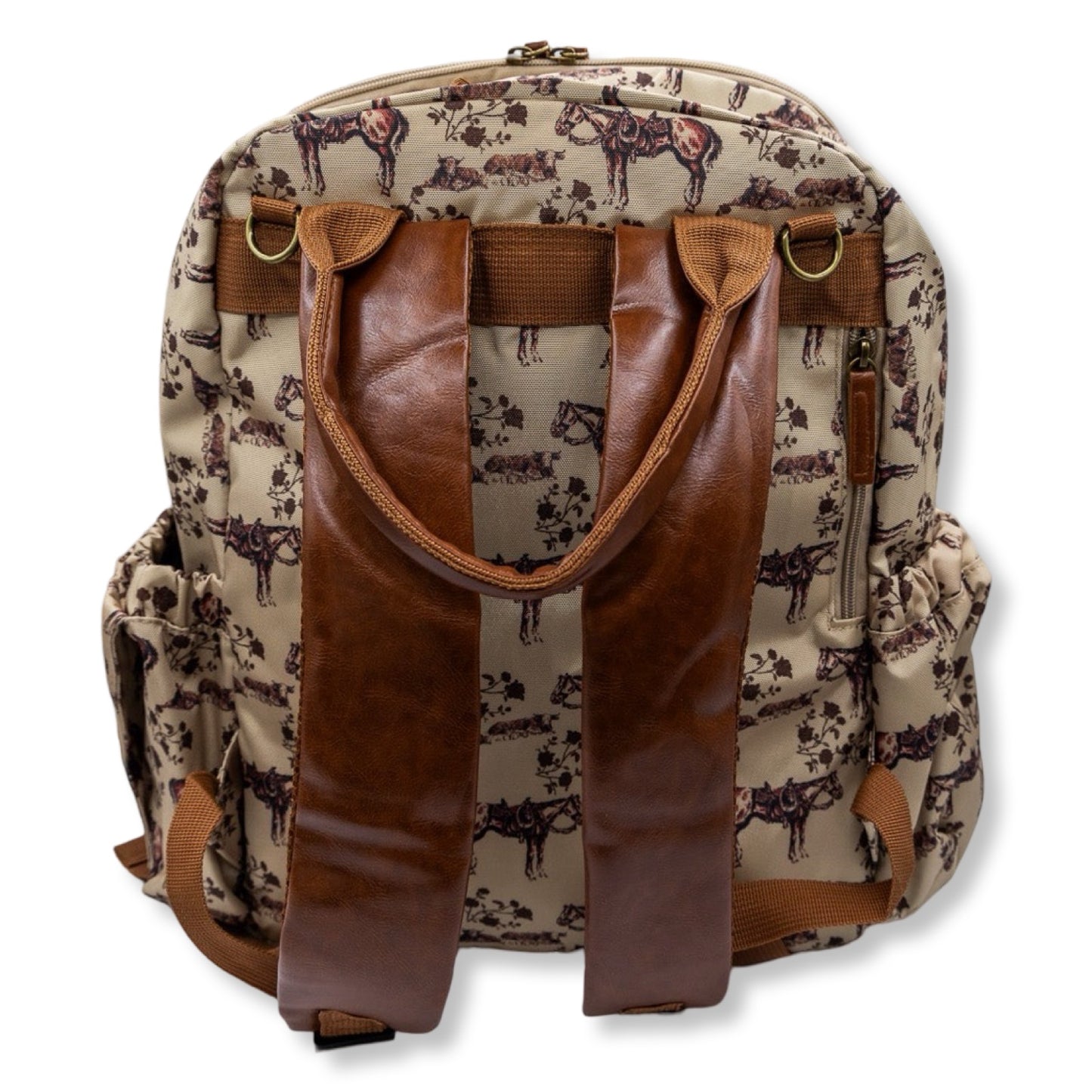 Prairie Rose Diaper Bag Backpack