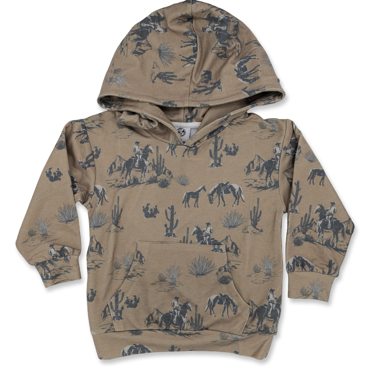 Mustard Cowboy Sweatsuit Hoodie & Pants (infant-youth)
