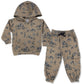 Mustard Cowboy Sweatsuit Hoodie & Pants (infant-youth)