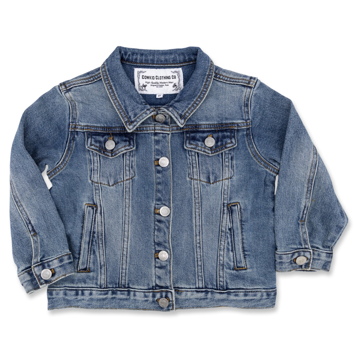 Vintage Wash Denim Jacket (Infant-Adult)