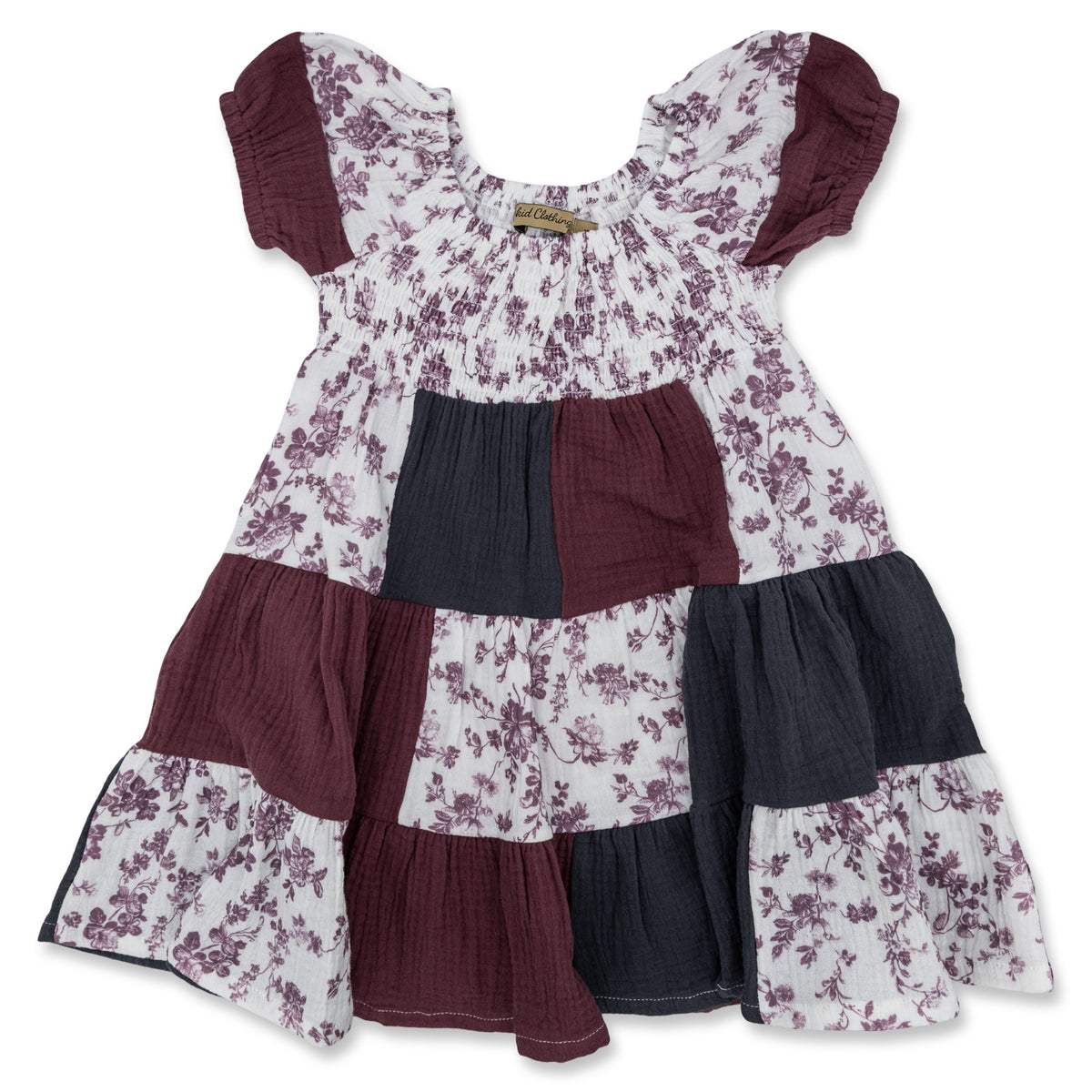 Miss Maverick Patchwork Cotton Gauze Dress (Infant-Adult)
