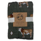 Hereford Bull Bamboo Muslin Crib Sheet