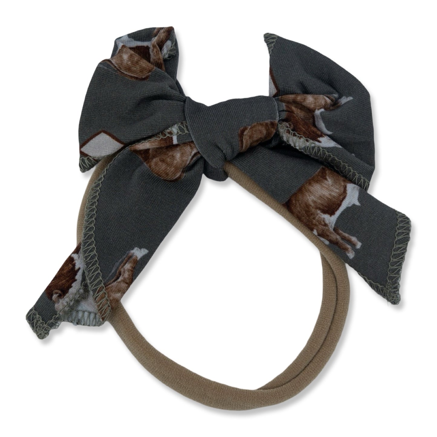 Hereford Bull Headband