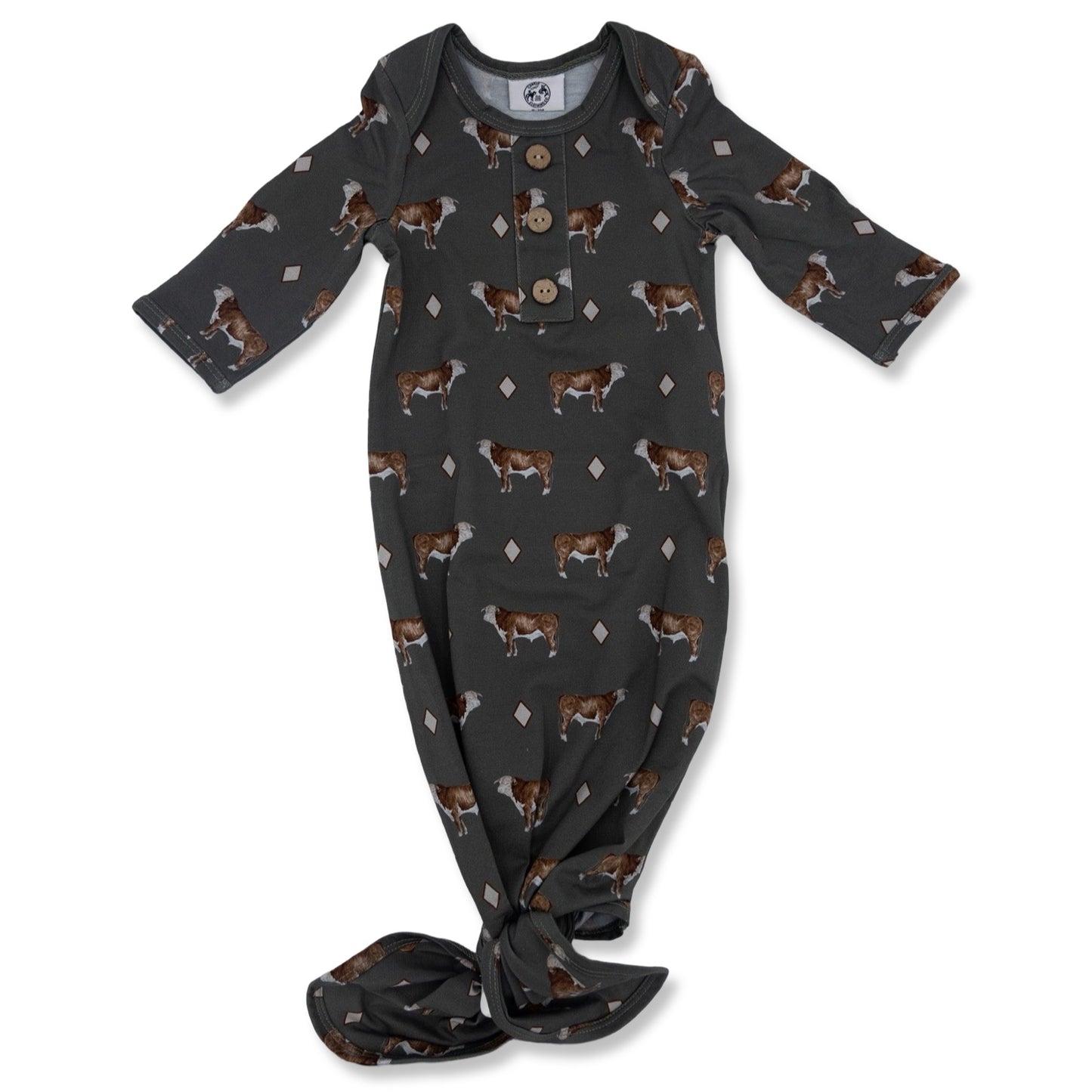 Hereford Bull Sleep Gown