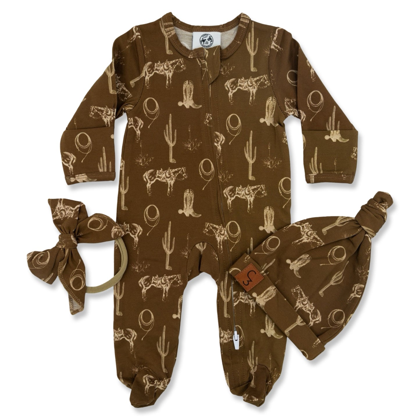 Desert Dreams Footed Jammies