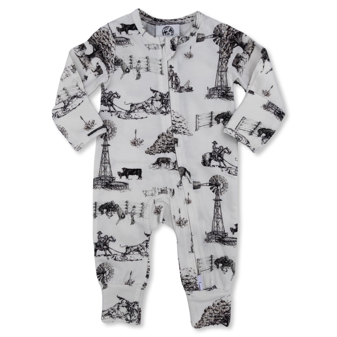 Heaven on Earth Folding Feet Jammies