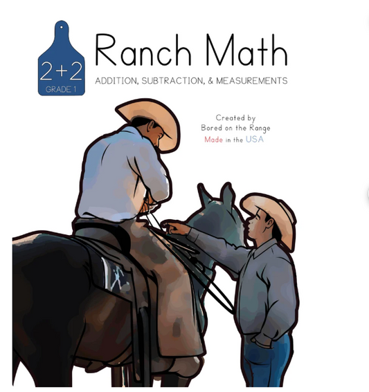 Ranch Math Grade 1: Addition, Subtraction & Measurements