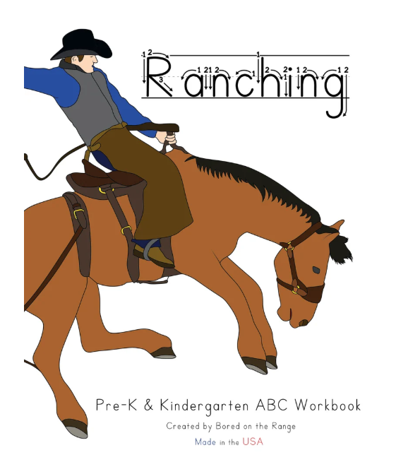 Ranching: Pre-K &Kindergarten ABC Workbook