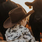 Cowboy Dino Long Sleeve Pearl Snap Onesie