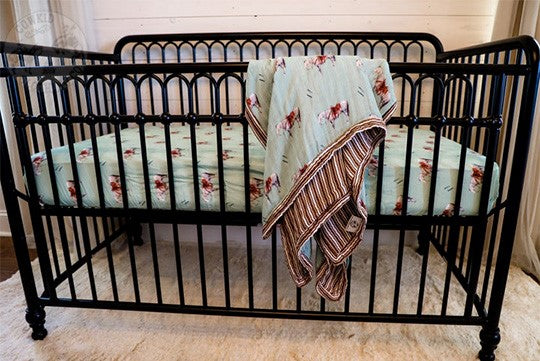 Rust discount muslin blanket