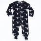 Cow Skull Footed Jammies