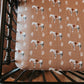 Almond Ranch Horse Bamboo Muslin Crib Sheet