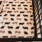 Pig Bamboo Muslin Crib Sheet