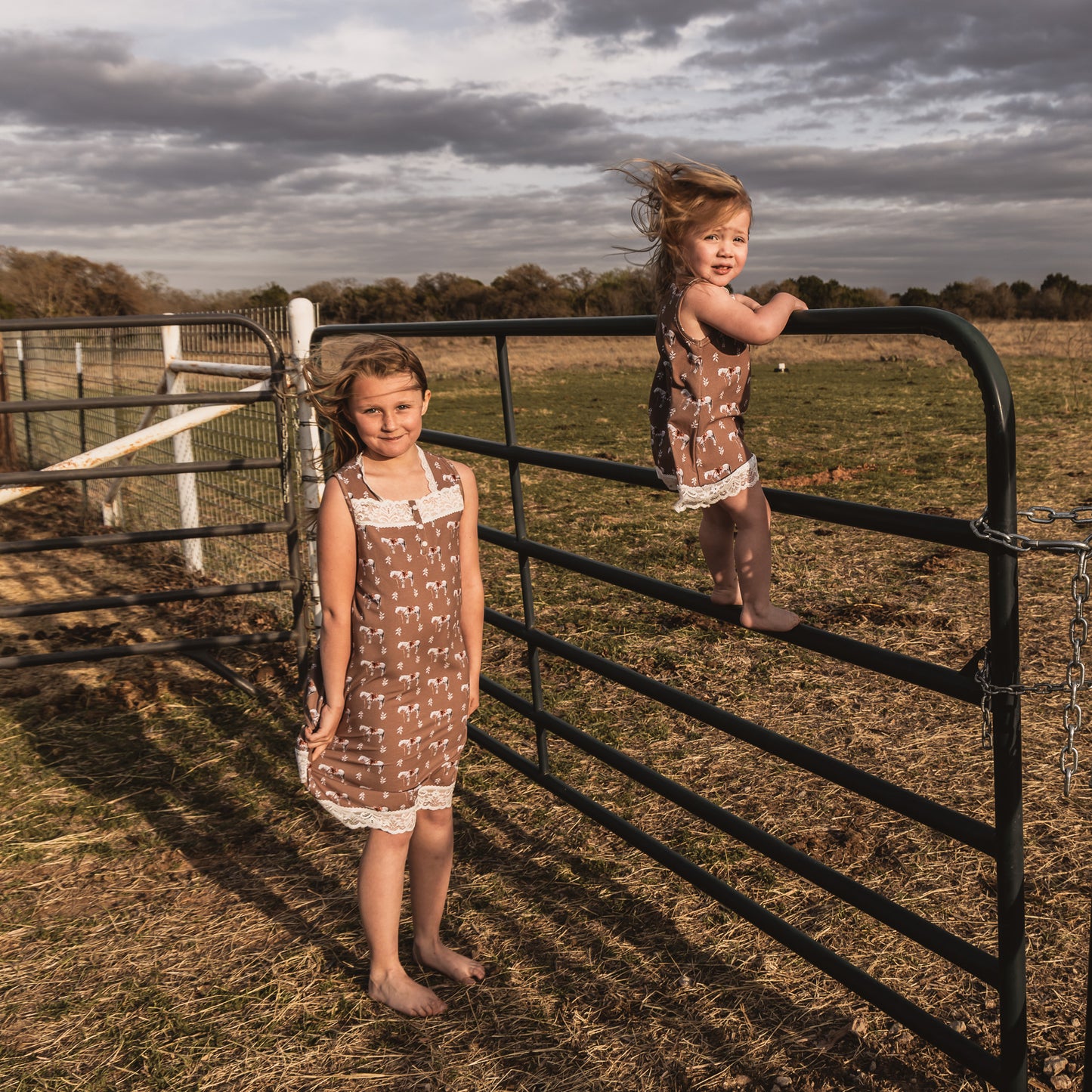 Almond Ranch Horse Nightgown