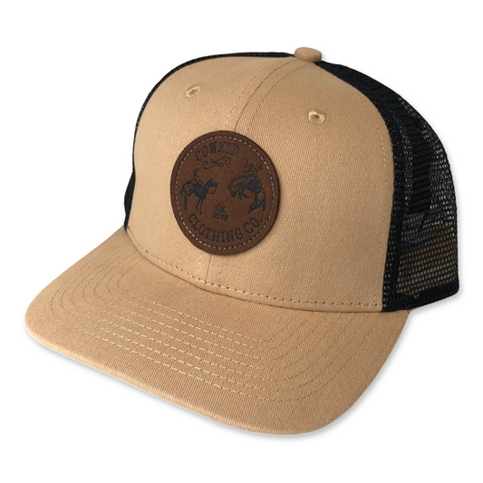 Cowkid Logo Tan Cap