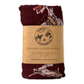Traditional Red Cowboy Christmas Bamboo Muslin Swaddle