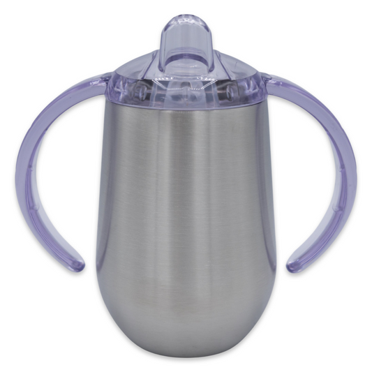 Silver Sippy Tumbler