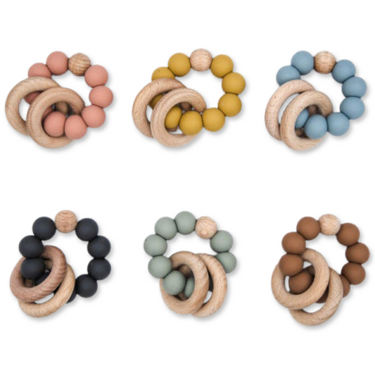 Beaded Teething Ring