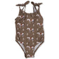 Almond Ranch Horse Swimsuit