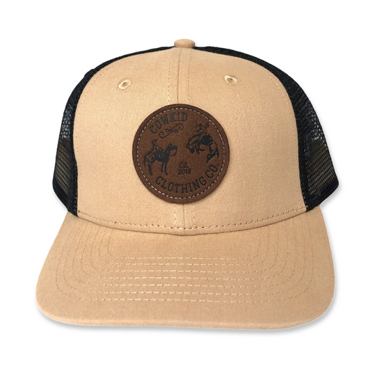 Cowkid Logo Tan Cap