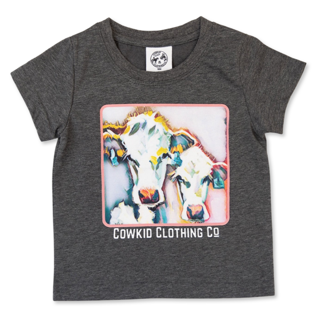 Pretty in Pink Cow Shirt