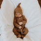 Desert Tan Waffle Newborn Baby Hat